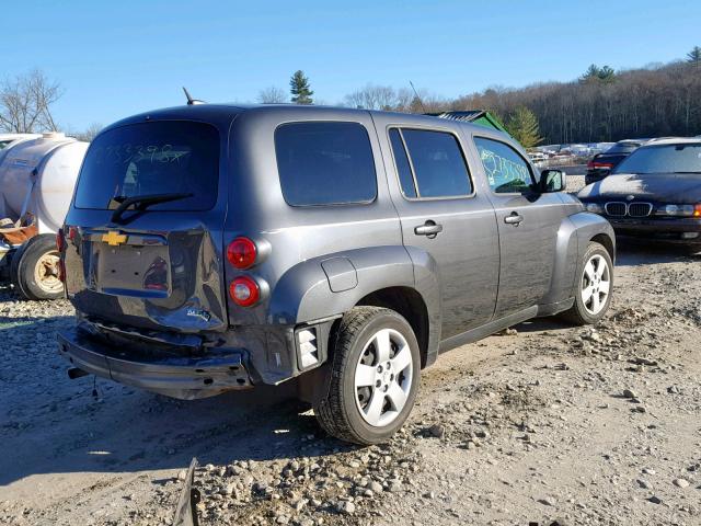 3GNBAAFW4BS609330 - 2011 CHEVROLET HHR LS GRAY photo 4