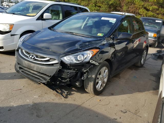 KMHD35LH7FU244216 - 2015 HYUNDAI ELANTRA GT BLACK photo 2