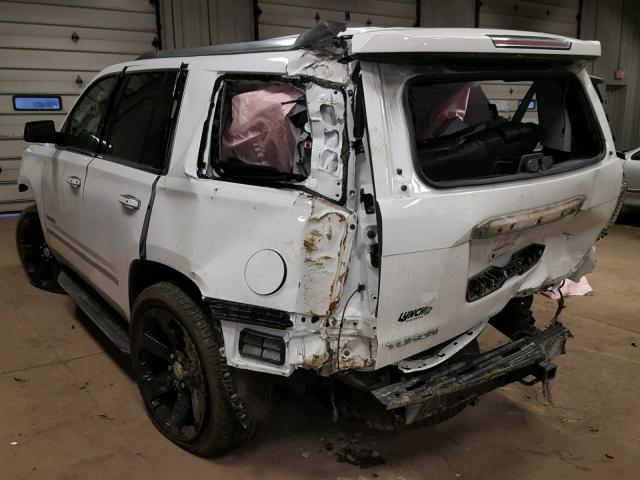 1GKS2CKJ7GR162597 - 2016 GMC YUKON DENA WHITE photo 3