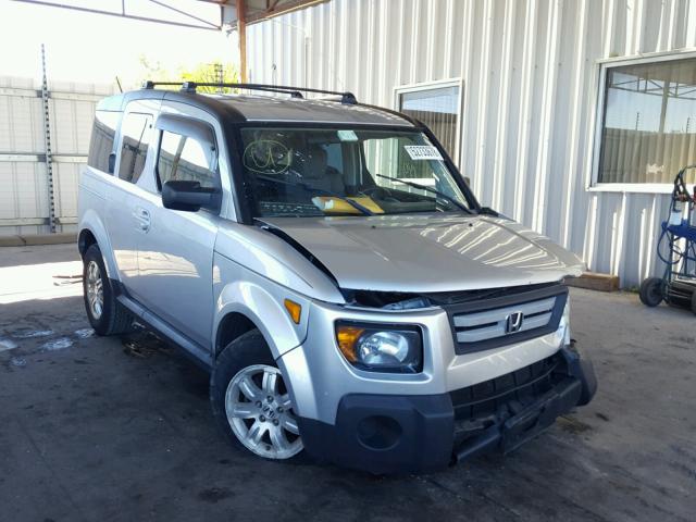 5J6YH28717L002481 - 2007 HONDA ELEMENT EX SILVER photo 1