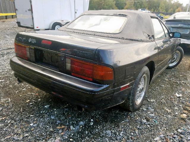 JM1FC3526L0712417 - 1990 MAZDA RX7 BLACK photo 4