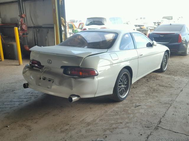 JT8CH32Y8X1002298 - 1999 LEXUS SC 400 WHITE photo 4