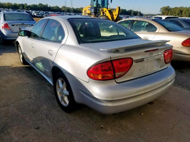 1G3NL52E24C236110 - 2004 OLDSMOBILE ALERO GL SILVER photo 3