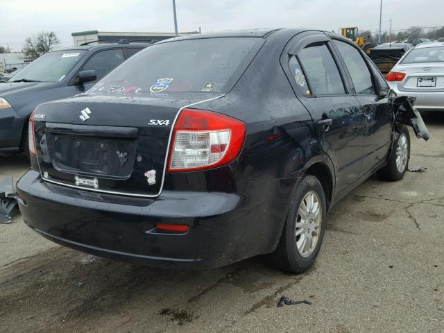 JS2YC5A39D6100171 - 2013 SUZUKI SX4 LE BLACK photo 4