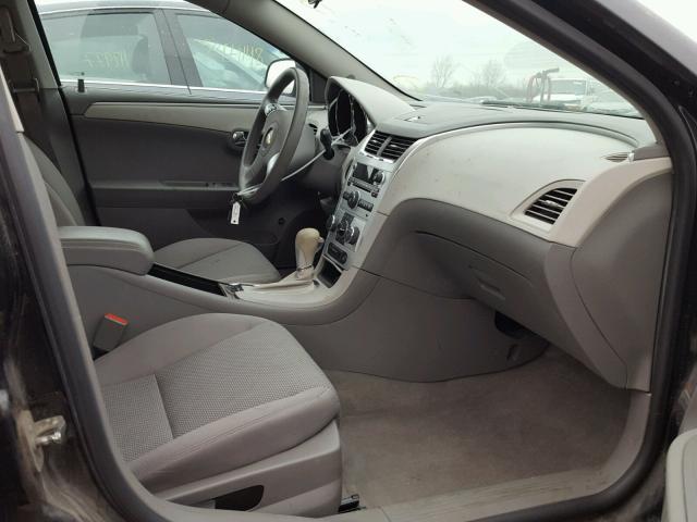1G1ZA5EU3CF388655 - 2012 CHEVROLET MALIBU LS BLACK photo 5