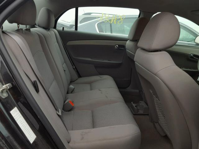 1G1ZA5EU3CF388655 - 2012 CHEVROLET MALIBU LS BLACK photo 6