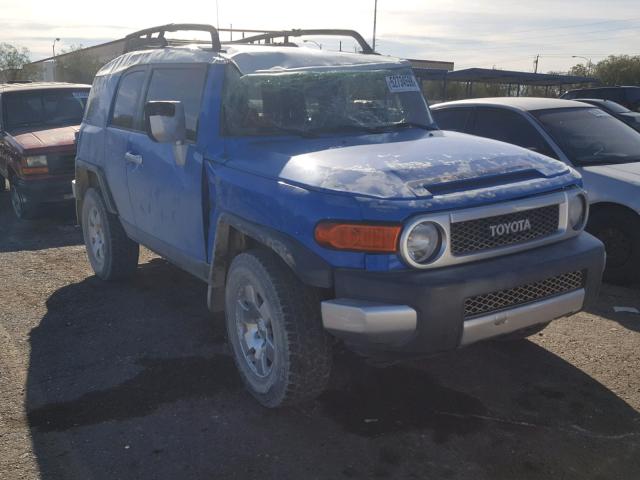 JTEBU11F570071741 - 2007 TOYOTA FJ CRUISER BLUE photo 1