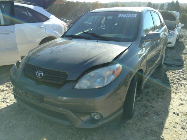 2T1KR32E87C651482 - 2007 TOYOTA MATRIX S GRAY photo 2