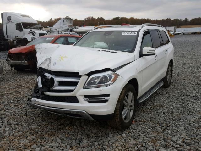 4JGDF7CE6EA284943 - 2014 MERCEDES-BENZ GL 450 4MA WHITE photo 2