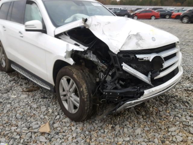 4JGDF7CE6EA284943 - 2014 MERCEDES-BENZ GL 450 4MA WHITE photo 9