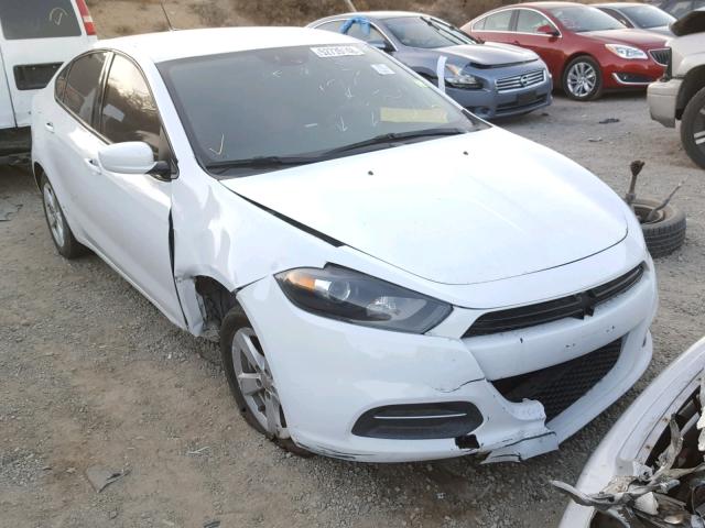 1C3CDFBB8GD538309 - 2016 DODGE DART SXT WHITE photo 1