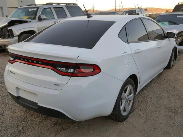 1C3CDFBB8GD538309 - 2016 DODGE DART SXT WHITE photo 4