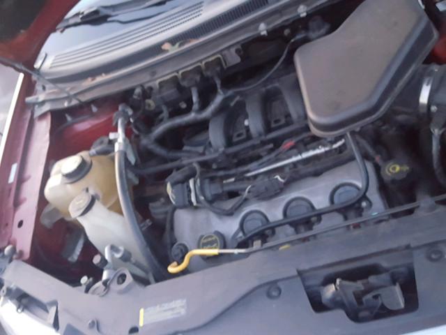 2FMDK38C87BA64531 - 2007 FORD EDGE SEL BURGUNDY photo 7