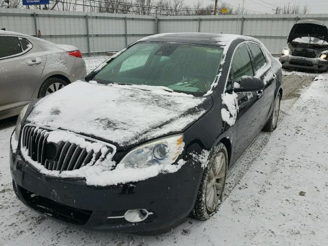 1G4PR5SK2E4161476 - 2014 BUICK VERANO CON BLACK photo 2