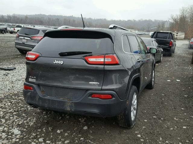 1C4PJMCB0FW679483 - 2015 JEEP CHEROKEE L GRAY photo 4