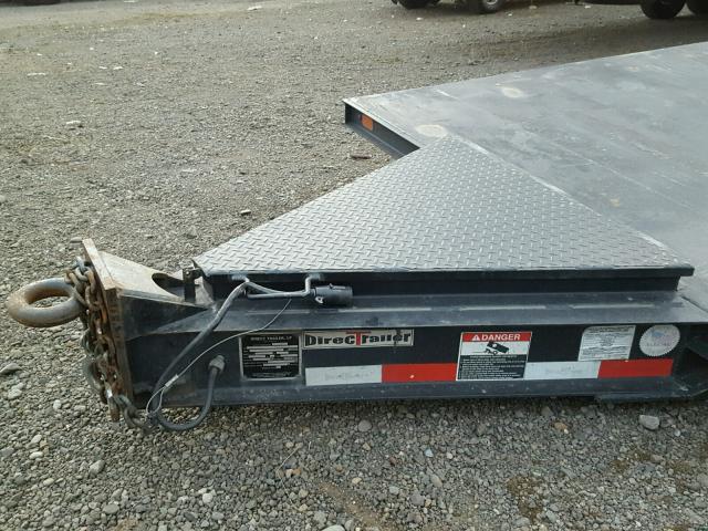 5UJUS2513FE002502 - 2015 UTILITY TRAILER BLACK photo 7