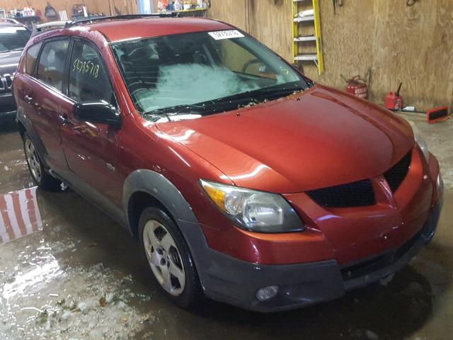 5Y2SM64893Z439374 - 2003 PONTIAC VIBE MAROON photo 1