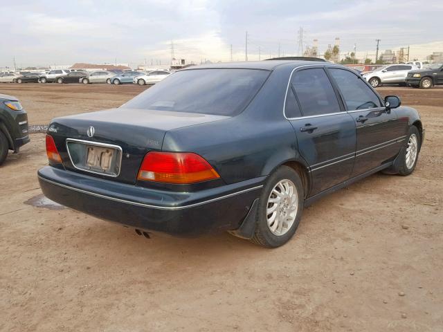 JH4KA9655WC010607 - 1998 ACURA 3.5RL GREEN photo 4