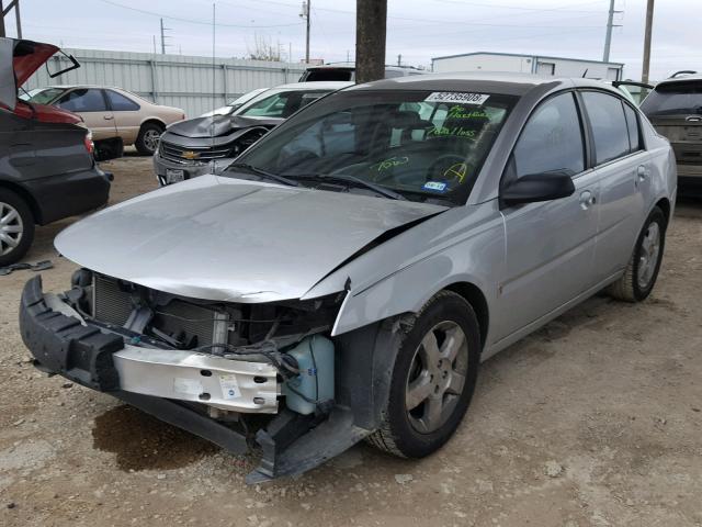 1G8AL55F36Z104017 - 2006 SATURN ION LEVEL SILVER photo 2