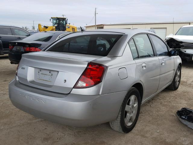 1G8AL55F36Z104017 - 2006 SATURN ION LEVEL SILVER photo 4