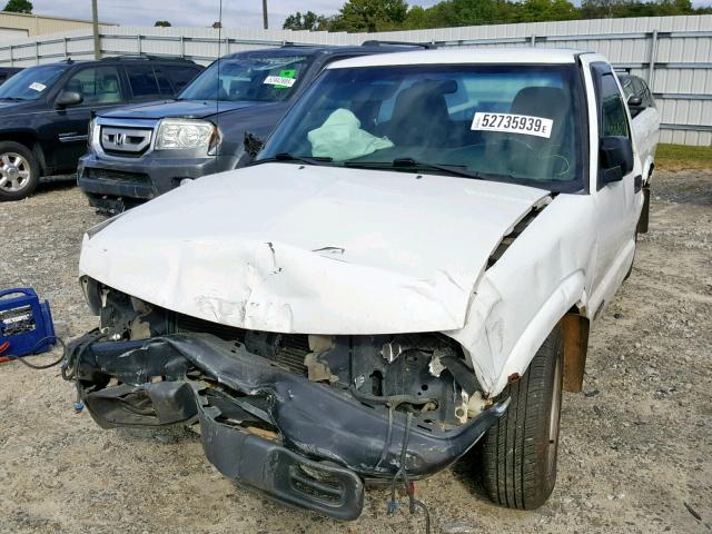 1GCCS14X4XK214881 - 1999 CHEVROLET S TRUCK S1 WHITE photo 2