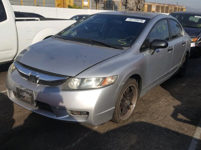 19XFA1F3XAE026550 - 2010 HONDA CIVIC VP SILVER photo 2