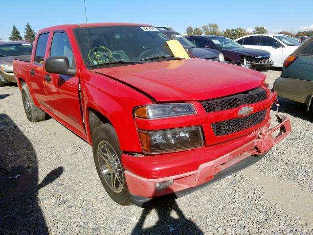 1GCCS136658146165 - 2005 CHEVROLET COLORADO RED photo 1