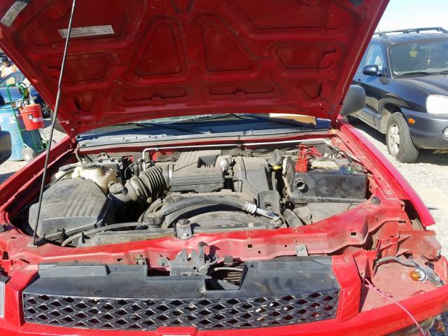 1GCCS136658146165 - 2005 CHEVROLET COLORADO RED photo 7