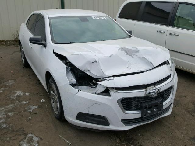 1G11B5SL1FF117345 - 2015 CHEVROLET MALIBU LS WHITE photo 1
