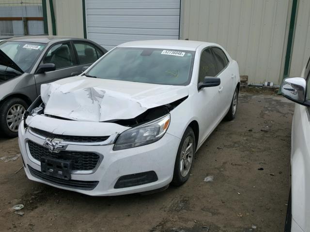 1G11B5SL1FF117345 - 2015 CHEVROLET MALIBU LS WHITE photo 2