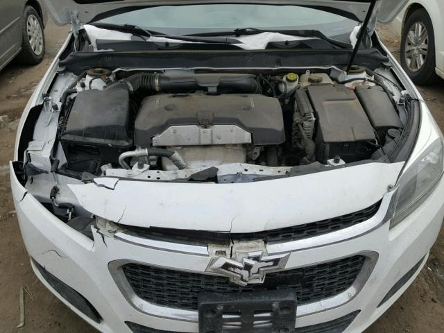 1G11B5SL1FF117345 - 2015 CHEVROLET MALIBU LS WHITE photo 7