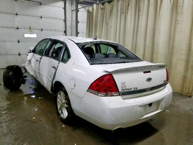 2G1WC5EM0A1141627 - 2010 CHEVROLET IMPALA LTZ WHITE photo 3