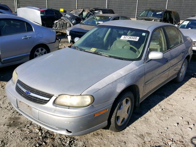 1G1NE52J2Y6178584 - 2000 CHEVROLET MALIBU LS 银色 照片 2
