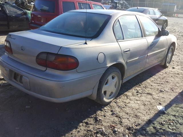 1G1NE52J2Y6178584 - 2000 CHEVROLET MALIBU LS 银色 照片 4