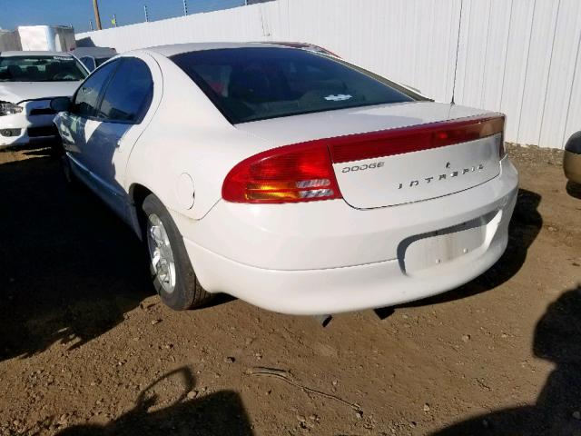 2B3AD56M44H603004 - 2004 DODGE INTREPID E WHITE photo 3