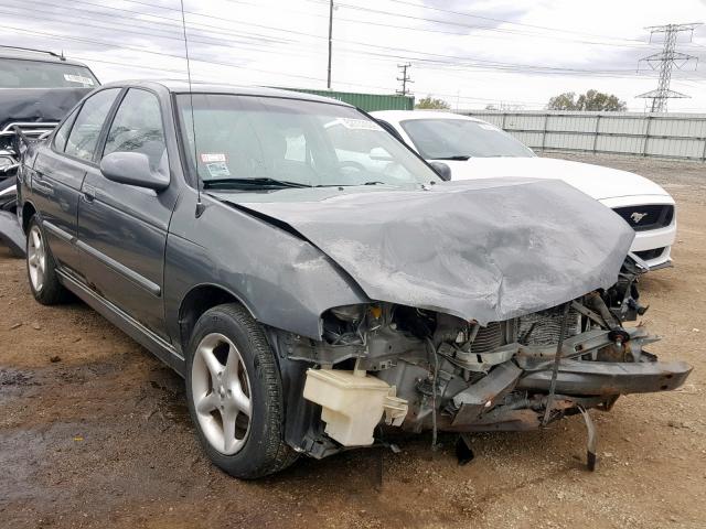 3N1BB51D81L129824 - 2001 NISSAN SENTRA SE GRAY photo 1