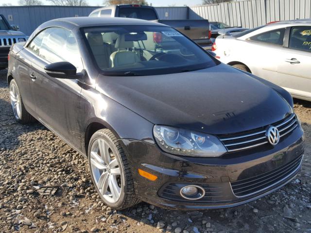 WVWFW8AH5EV000808 - 2014 VOLKSWAGEN EOS LUX 黑色 照片 1