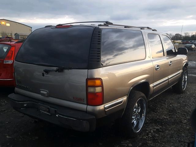 3GKFK16TXYG216302 - 2000 GMC YUKON XL K TAN photo 4