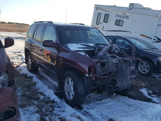 1GKDT13S942391711 - 2004 GMC ENVOY MAROON photo 1