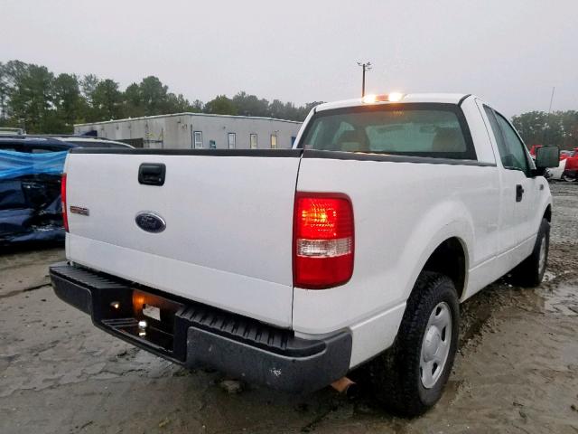 1FTRF12225NB39695 - 2005 FORD F150 WHITE photo 4