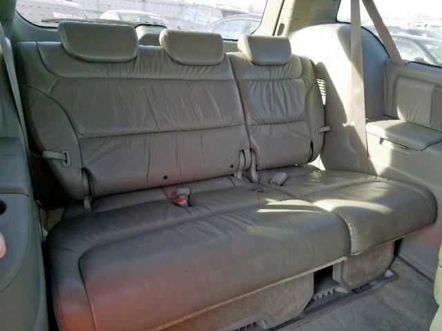 5FNRL38756B442039 - 2006 HONDA ODYSSEY EX GRAY photo 9