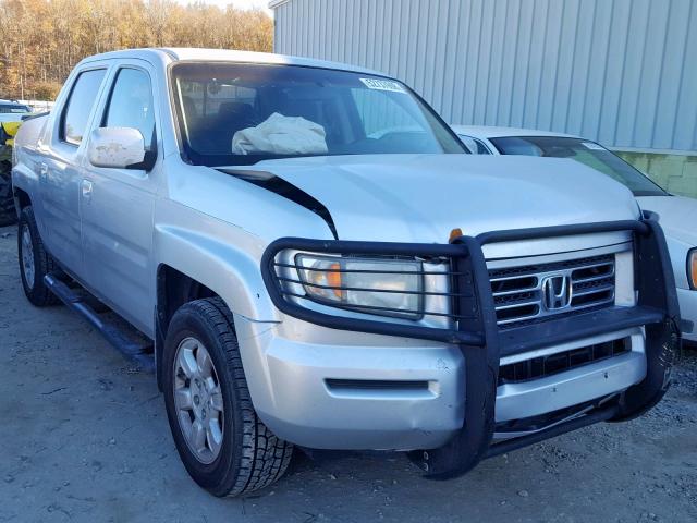 2HJYK16486H523781 - 2006 HONDA RIDGELINE SILVER photo 1