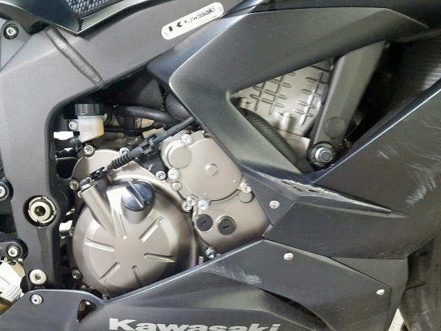 JKBZXJE16FA015654 - 2015 KAWASAKI ZX636 E BLACK photo 11