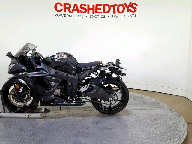 JKBZXJE16FA015654 - 2015 KAWASAKI ZX636 E BLACK photo 5