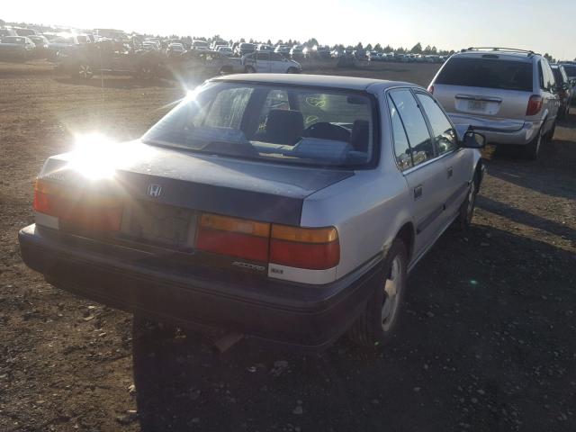 JHMCB7646LC038277 - 1990 HONDA ACCORD DX MAROON photo 4