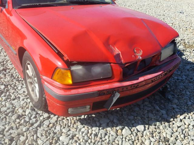 WBACD4329VAV45330 - 1997 BMW 328 I AUTO RED photo 9