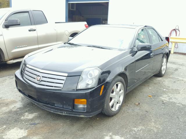 1G6DP567950101501 - 2005 CADILLAC CTS HI FEA BLACK photo 2