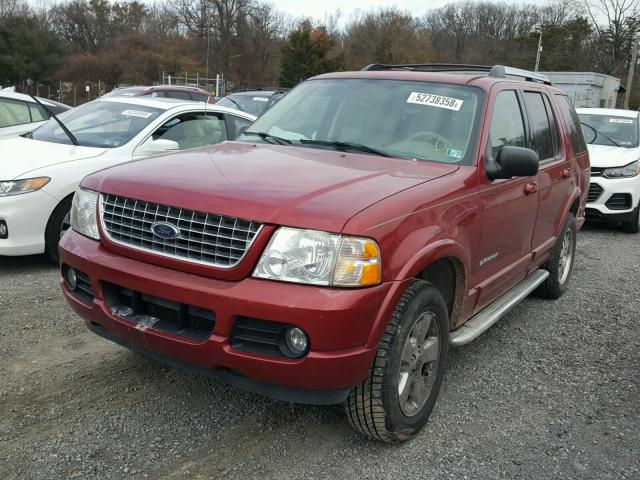 1FMDU75E65UA66518 - 2005 FORD EXPLORER L RED photo 2