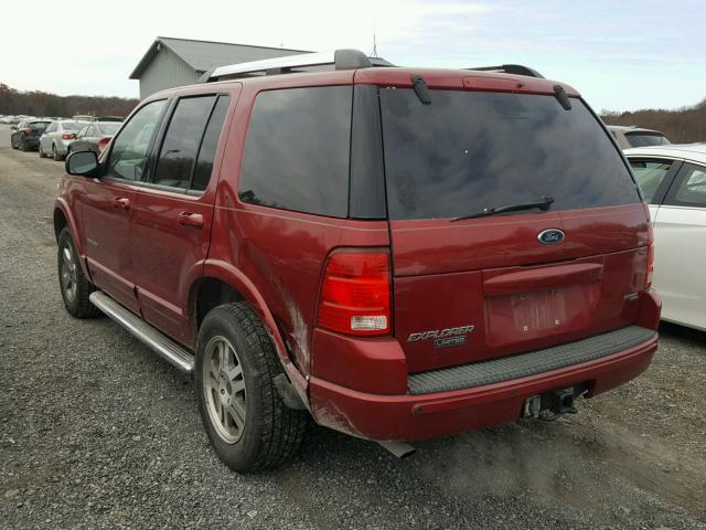 1FMDU75E65UA66518 - 2005 FORD EXPLORER L RED photo 3