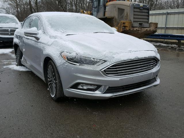 3FA6P0K95HR116040 - 2017 FORD FUSION TIT SILVER photo 1